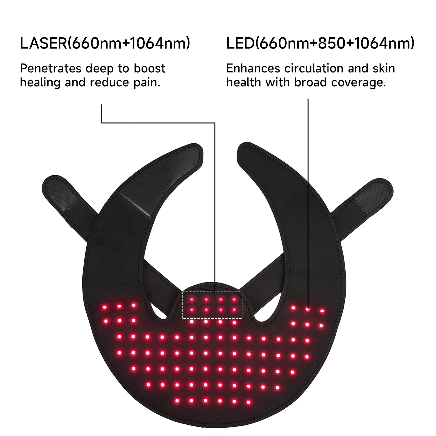 AuroraSkin Contour Neck Red Light Device - Image 2