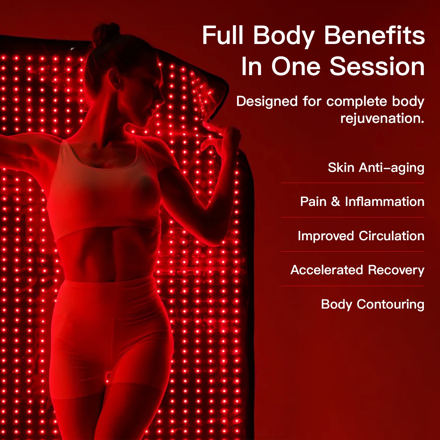 AuroraSkin Lumina Full-Body Red Light Mat - Image 2